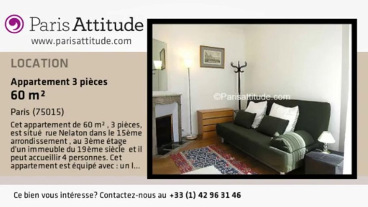Appartement 2 Chambres à louer - Bir Hakeim, Paris - Ref. 7279