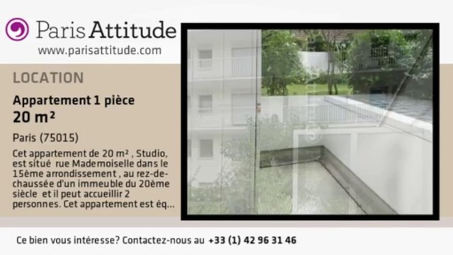 Appartement Studio à louer - Commerce, Paris - Ref. 5031