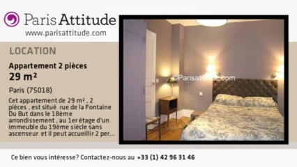 Appartement 1 Chambre à louer - Montmartre, Paris - Ref. 7292