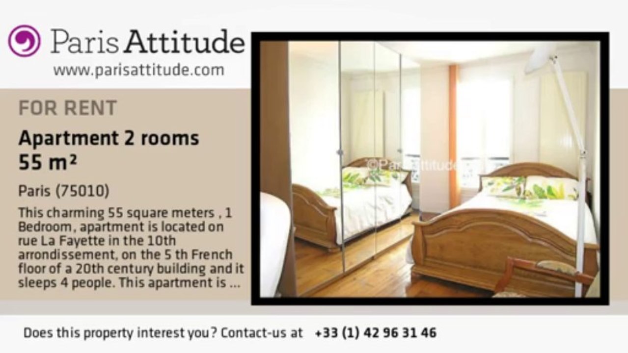 1 Bedroom Apartment for rent - Gare de l'Est/Gare du Nord, Paris - Ref. 7554