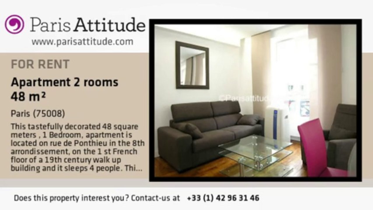 1 Bedroom Apartment for rent - Champs Elysées, Paris - Ref. 6443