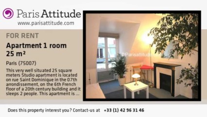 Studio Apartment for rent - Tour Eiffel, Paris - Ref. 4004