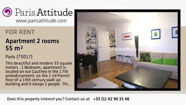 1 Bedroom Apartment for rent - Guy Moquet, Paris - Ref. 5450