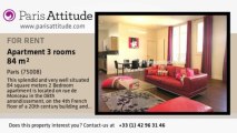 2 Bedroom Apartment for rent - Parc Monceau, Paris - Ref. 4388