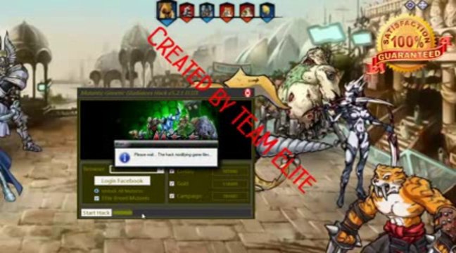 Mutants Genetic Gladiators [Pirater] Hack v5.2.1 ELITE (Octobre - Novembre 2013) Proof [Francaise]