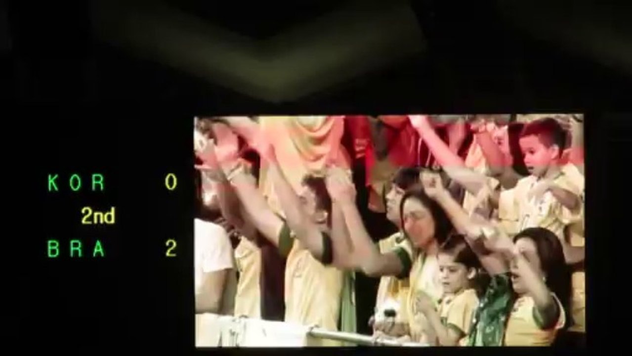 but 2 -0 / das 2 - 0 für Brasilien