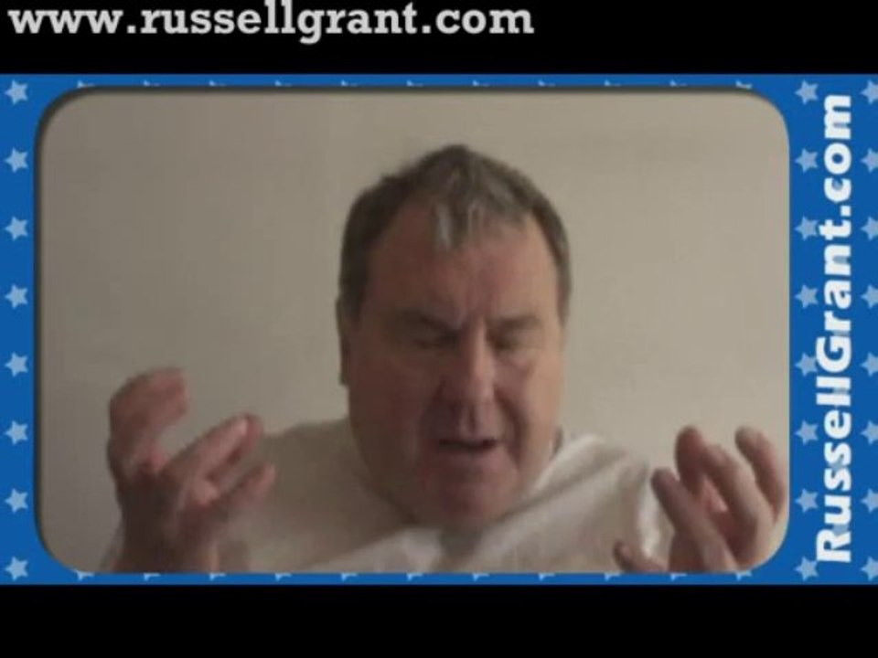Russell Grant Video Horoscope Capricorn October Sunday 13th 2013 www.russellgrant.com