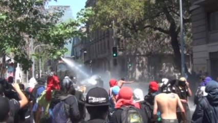 Clashes break out as hundreds march for Mapuche rights in Chile