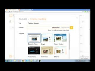 Learn Blogger New Interface in Urdu Part 2 - YouTube