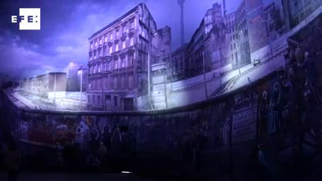 Exposição na Alemanha reproduz o Muro de Berlim em 360°.