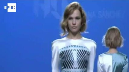 Estilistas encerram a Madrid Fashion Week com tons pasteis e brancos.