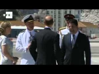 Thousands welcome Prince Edward to Gibraltar