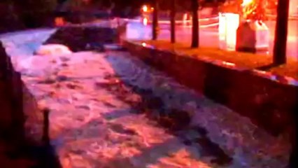 Las intensas lluvias provocan graves daños en localidades del Pirineo oscense