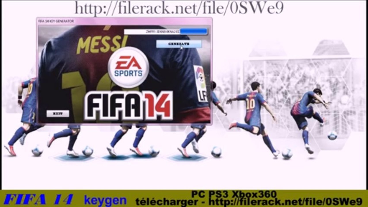 FIFA 14 Télécharger KEYGEN (Crack) Générateur de clé PC PS
