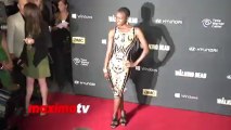 Danai Gurira The Walking Dead 4th Season PREMIERE