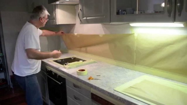 Renovatie keukenblad - aanrechtblad renoveren - werkblad schade herstellen