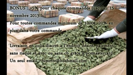 Drogues : reportage sur les prix