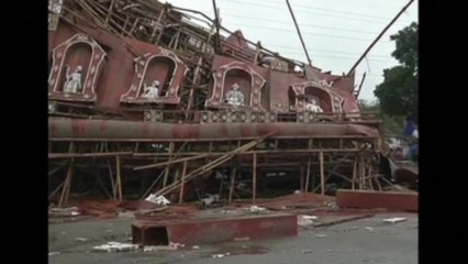 Cyclone Phailin makes landfall in eastern India