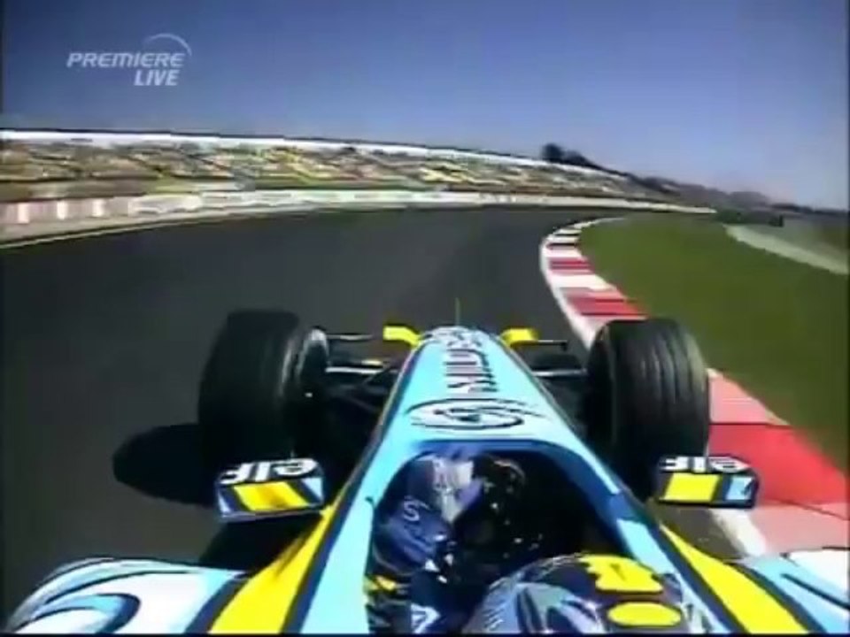 F1 Montmelo 2005 Fernando Alonso Renault R25