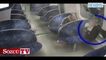 Genç kızı metroda soyup taciz ettiler!