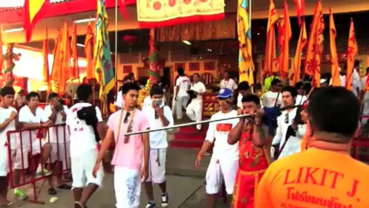 Phuket (Thaïlande) 11/10/2013 Vegetarian Festival Phuket