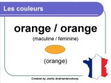 French lesson 2 - Les couleurs (Colors in French) - Los colores Cursos Clases de Frances