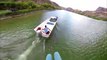 BASE Jump from a bridge to a small boat!! Marshall Miller - Gopro Bomb Squad