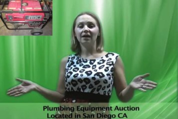 Plumbing Equipment Auction