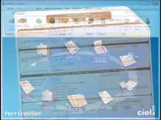 Comptable Bruxelles Logiciel Ciel Paye Evolution 2012 (démo)