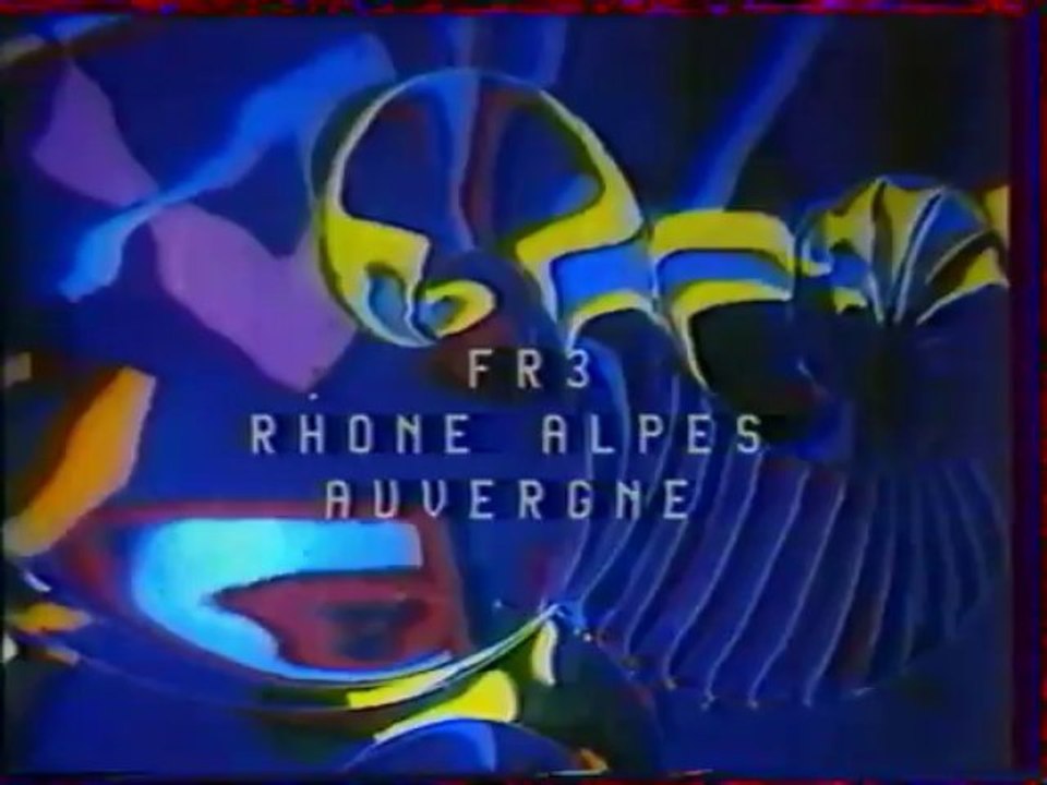 Générique FR3 - 1983 (Rhône Alpes - Auvergne)