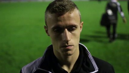 Foot (D3B): la réaction du médian Axel Dheur après Huy-Bocholt (0-1)