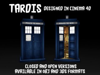 TARDIS - FREE 3D Download