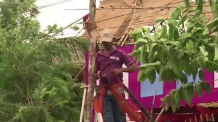 Un millón de evacuados en India