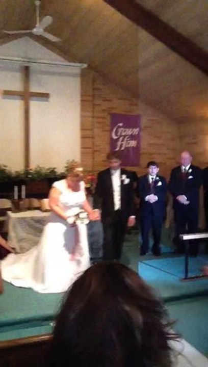 Wayne and Renee Crum's wedding