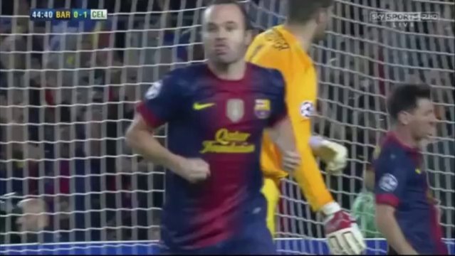 FC Barcelona - Celtic Glasgow 2:1 (23.10.2012) Liga Mistrzów - faza grupowa, 3. kolejka