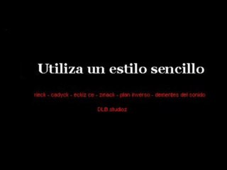 Estilo Sencillo -  Rieck -  Cadyck -  Mc Xc -  Zmack
