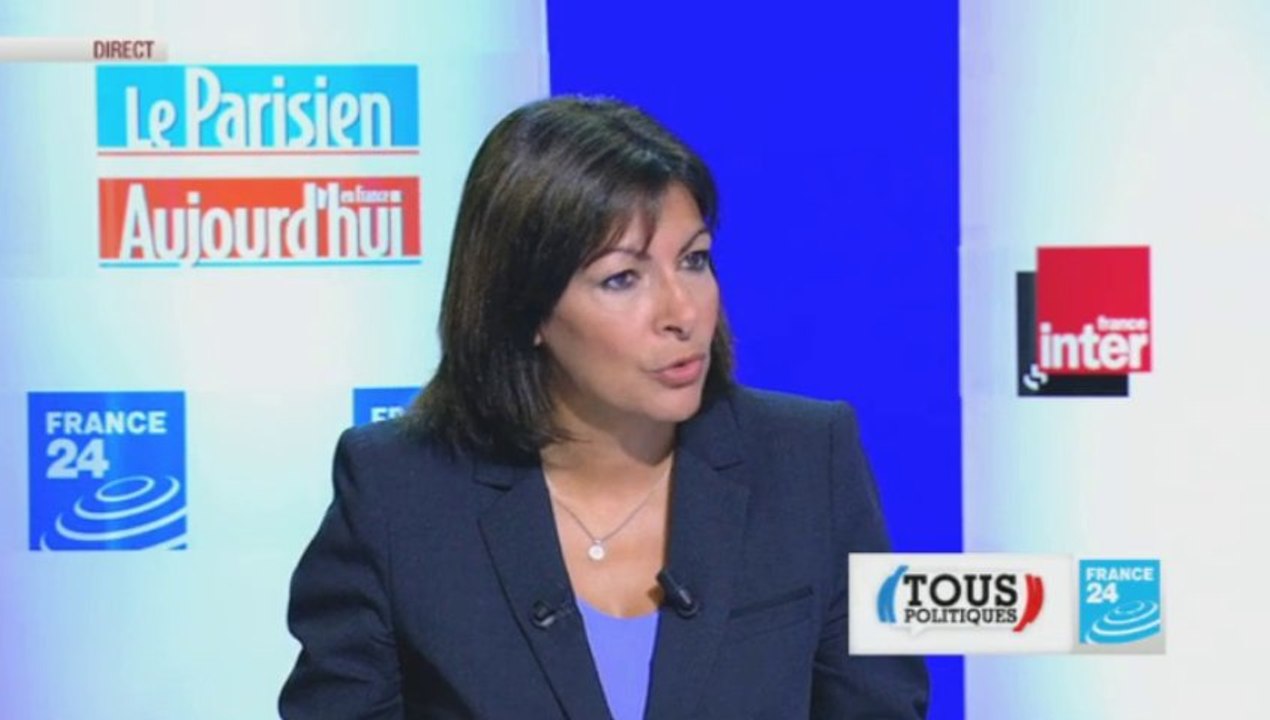 Anne Hidalgo était l'invitée de Tous politiques...
