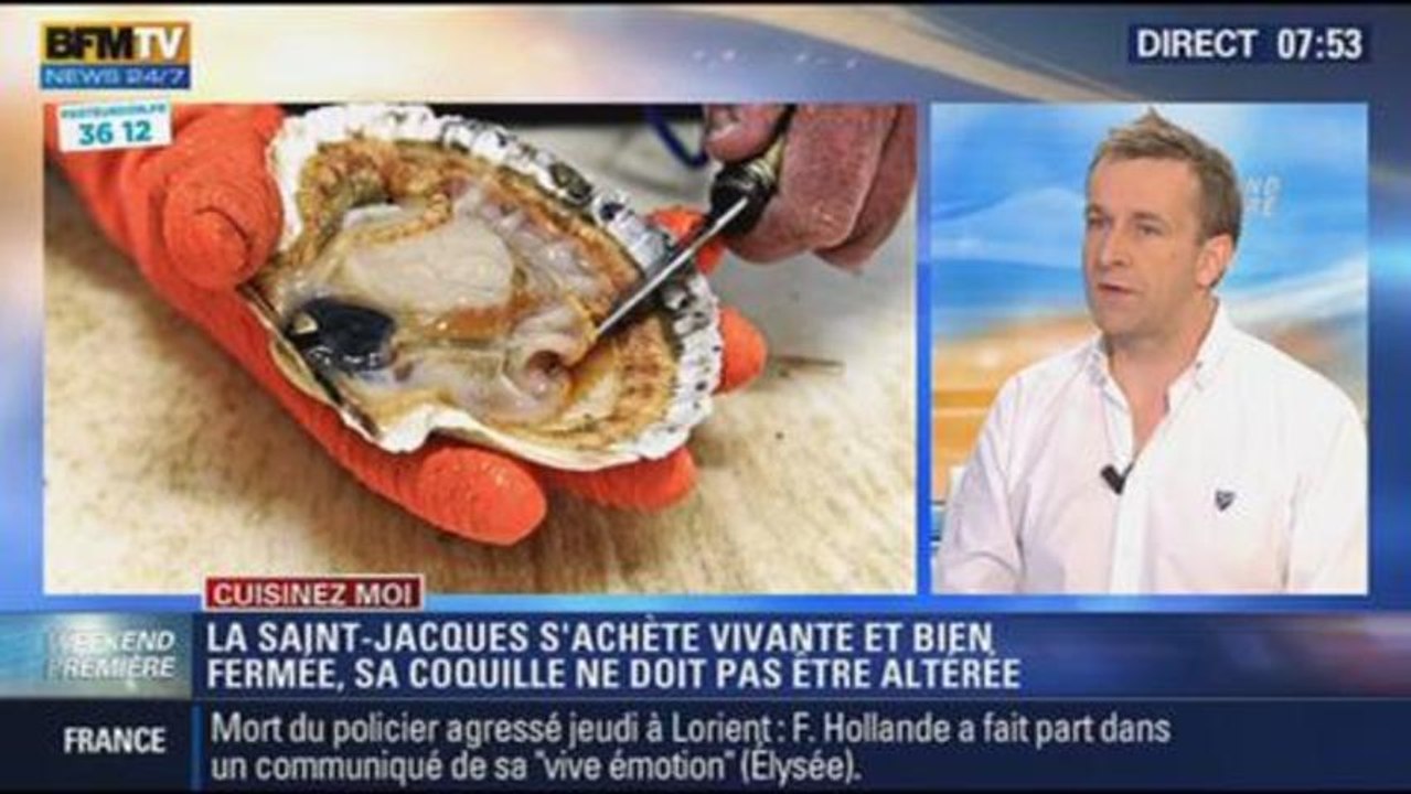 Cuisinez-moi: la pêche à la saint-jacques en Normandie - 13/10