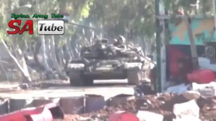 Suriye’deki bir terör grubu tank ateşi ile imha edildi.. islamidavet.com