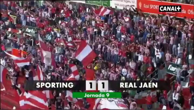 Liga Adelante Sporting de Gijón 1 Jaén 1