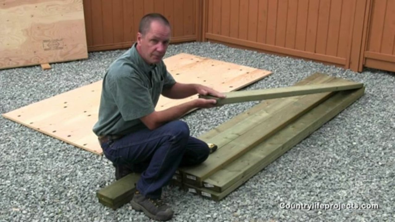 Build a Shed Like a Pro - Material Selection - Video 2 of 15
