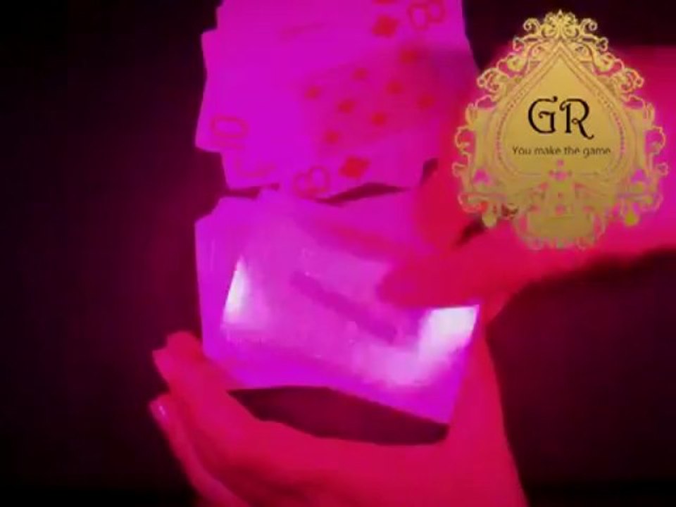 FOURNIER 818 RED marked cards with invisible ink for new model 2014 infrared contact lenses