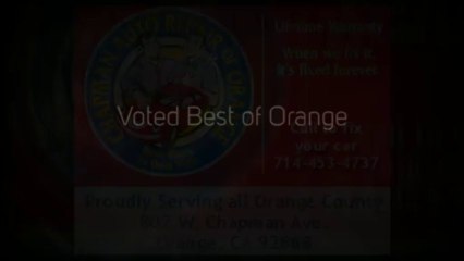 Chapman University - Automotive Mobile Smog Check Service