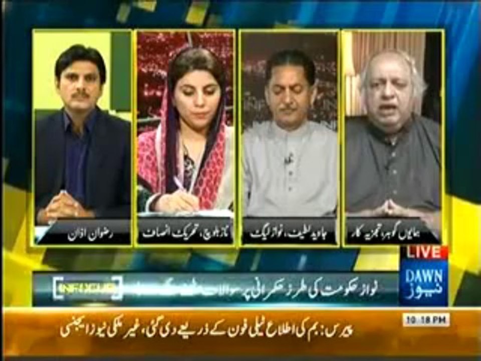 Infocus - 13th October 2013 (( 13 Oct  2013 ) Full Talk Show on Dawn News
