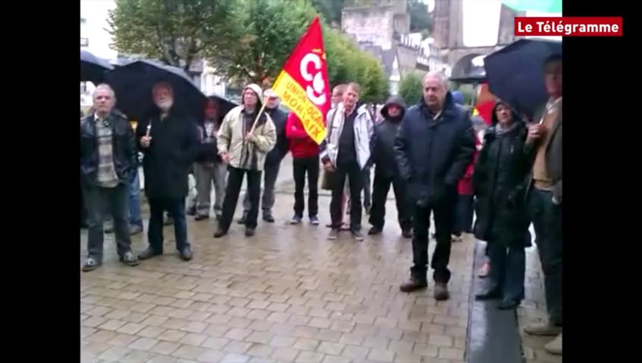 Morlaix. Réforme des retraites : entre 100 et 150 manifestants
