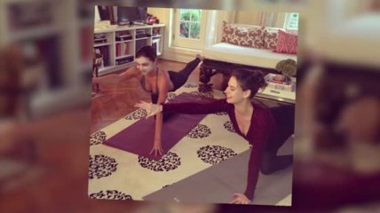 Miranda Kerr Shares Her Yoga and Beauty Mask Morning Workout
