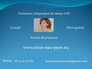 Eau purifier Langue roussillon