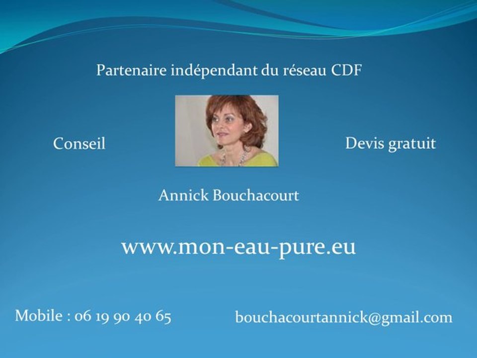 Eau purifier Langue roussillon