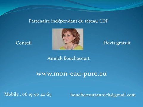 Eau purifier Langue roussillon