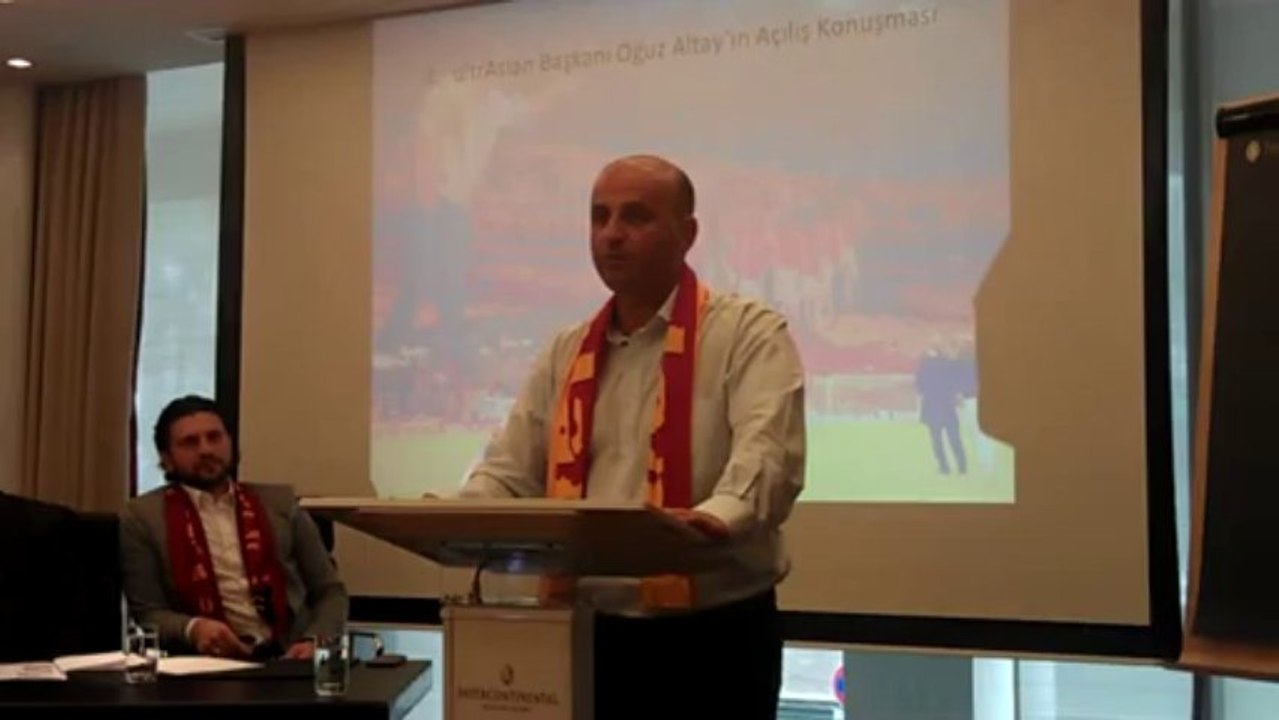 (2. Bölüm ) ultrAslan Avrupa Toplantısı Başkan Oğuz Altay  konuşması